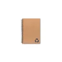 Variante bleu - Carnet personnalisable en papier minéral avec logo - PIEDRA