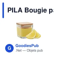 PILA Bougie parfumée carrée 50gr - Miniature 11
