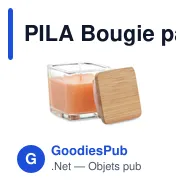PILA Bougie parfumée carrée 50gr - Miniature 8