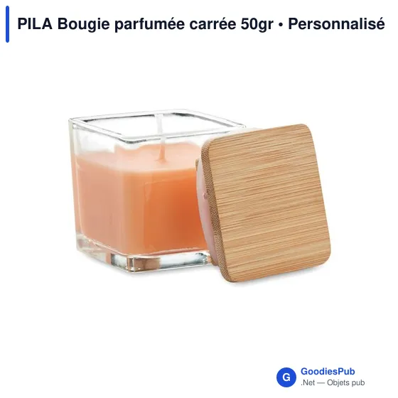PILA Bougie parfumée carrée 50gr - Image 8