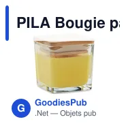 PILA Bougie parfumée carrée 50gr - Miniature 10