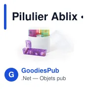Pilulier Ablix - Miniature 2