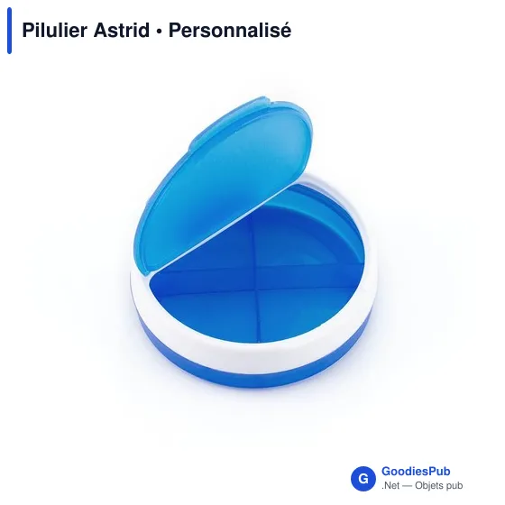 Pilulier personnalisé avec logo - Astrid pour entreprises - Image 8