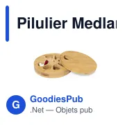 Pilulier Medlar - Miniature 1