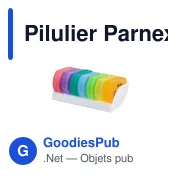 Pilulier Parnex - Miniature 4