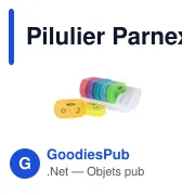 Pilulier Parnex - Miniature 5