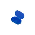 Variante bleu - Pilulier personnalisable Trizone avec logo - 3 compartiments