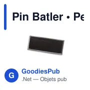 Pin Batler - Miniature 5