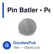 Pin Batler - Miniature 6