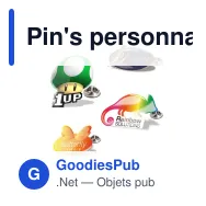 Pin's personnalisable avec logo - Pin Formix - Miniature 1