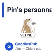Pin's personnalisable avec logo - Pin Formix - Miniature 2