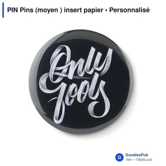PIN Pins (moyen ) insert papier - Image 6