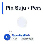 Pin Suju - Miniature 1
