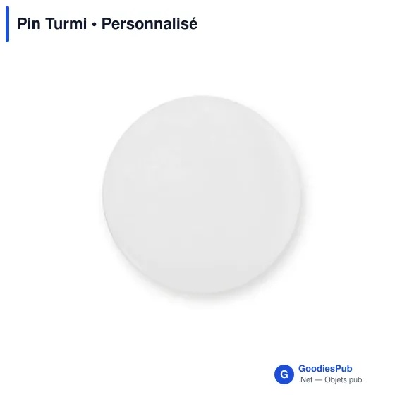 Pin's personnalisable avec logo - Pin Turmi - Image 1