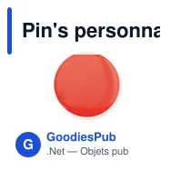 Pin's personnalisable avec logo - Pin Turmi - Miniature 3
