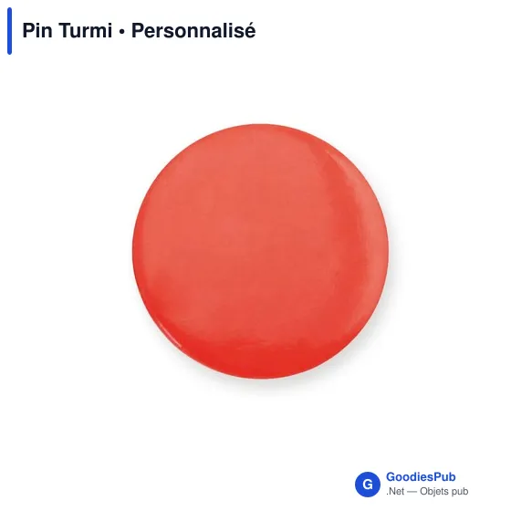 Pin's personnalisable avec logo - Pin Turmi - Image 3