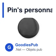 Pin's personnalisable avec logo - Pin Turmi - Miniature 5