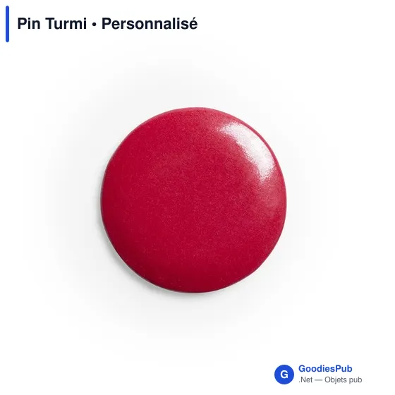 Pin's personnalisable avec logo - Pin Turmi - Image 10