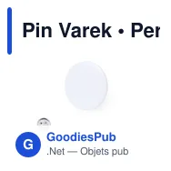 Pin Varek - Miniature 1
