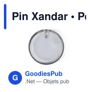 Pin Xandar - Miniature 2