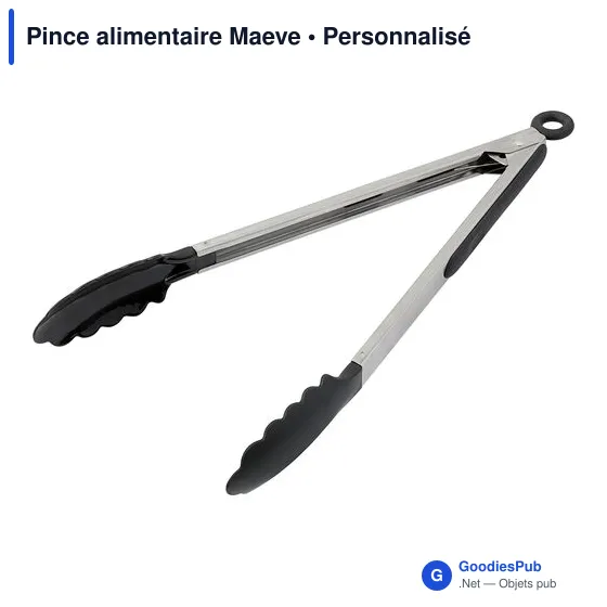 Pince alimentaire personnalisable Maeve avec logo - Image 2