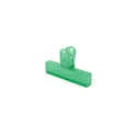 Variante vert - Pince de fermeture personnalisable avec logo - Pince Flint