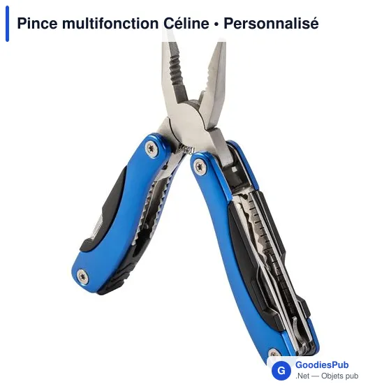 Pince multifonction personnalisable avec logo - Céline - Image 3