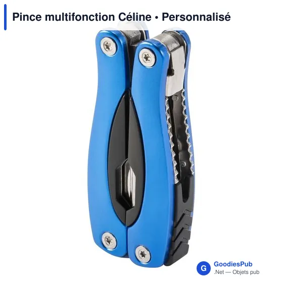 Pince multifonction personnalisable avec logo - Céline - Image 4