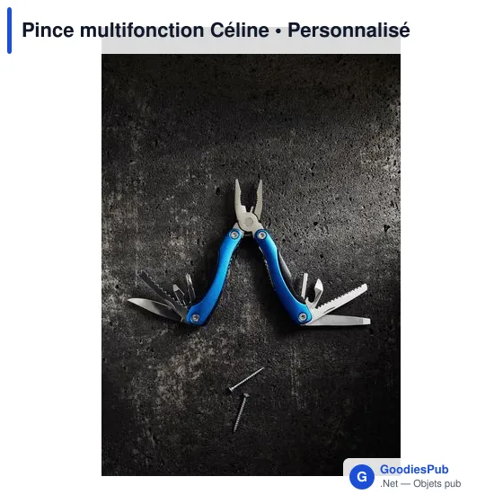 Pince multifonction personnalisable avec logo - Céline - Image 6