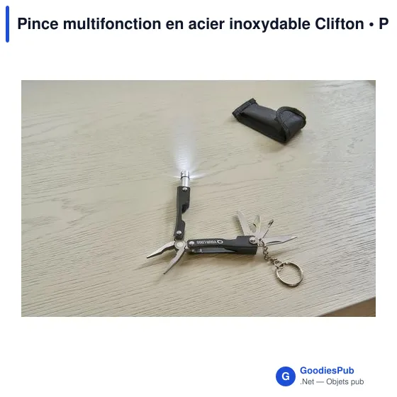 Pince multifonction personnalisable en acier inoxydable avec logo - Image 11
