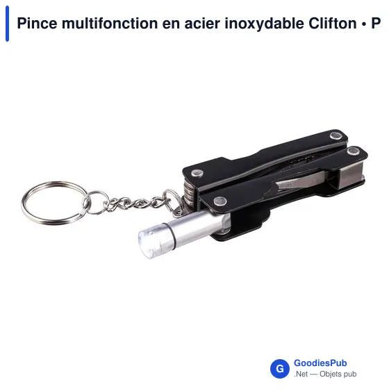Pince multifonction personnalisable en acier inoxydable avec logo - Image 7