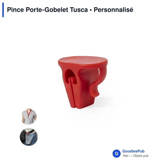 Pince Porte-Gobelet Tusca - Image 2