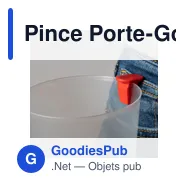 Pince Porte-Gobelet Tusca - Miniature 5