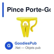Pince Porte-Gobelet Tusca - Miniature 8