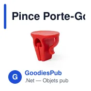 Pince Porte-Gobelet Tusca - Miniature 10