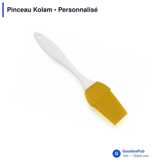 Pinceau de cuisine personnalisable avec logo entreprise - Kolam - Image 4