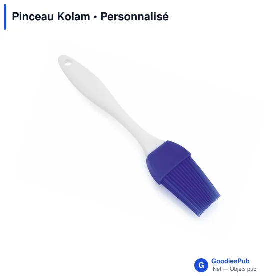 Pinceau de cuisine personnalisable avec logo entreprise - Kolam - Image 7