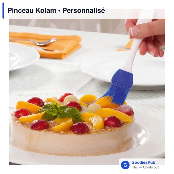 Pinceau de cuisine personnalisable avec logo entreprise - Kolam - Image 9