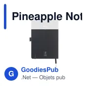 Pineapple Notebook A5  bloc-notes - Miniature 1
