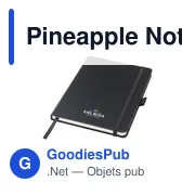 Pineapple Notebook A5  bloc-notes - Miniature 2