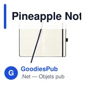 Pineapple Notebook A5  bloc-notes - Miniature 11