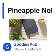 Pineapple Notebook A5  bloc-notes - Miniature 13