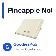 Pineapple Notebook A5  bloc-notes - Miniature 15