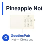 Pineapple Notebook A5  bloc-notes - Miniature 16