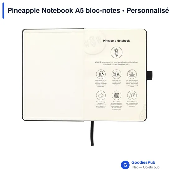 Pineapple Notebook A5  bloc-notes - Image 3