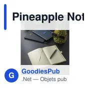 Pineapple Notebook A5  bloc-notes - Miniature 5