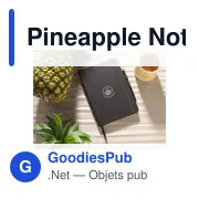 Pineapple Notebook A5  bloc-notes - Miniature 6
