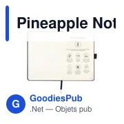 Pineapple Notebook A5  bloc-notes - Miniature 10