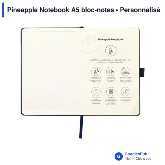 Pineapple Notebook A5  bloc-notes - Image 10
