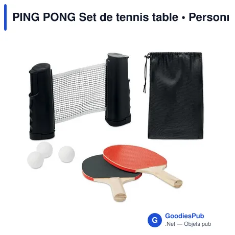 PING PONG Set de tennis table
